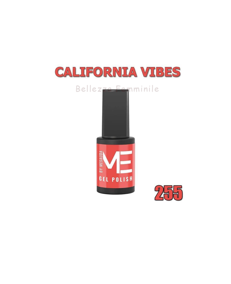 Smalto Gel Polish Unghie Semipermanente UV/LED California Vibes 255 - MNP Mesauda Milano