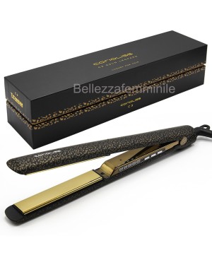 Piastra Capelli  Professionale  Ricci-Liscio-Onde Perfette CORIOLISS C3 LEOPARD GOLD SOFT TOUCH