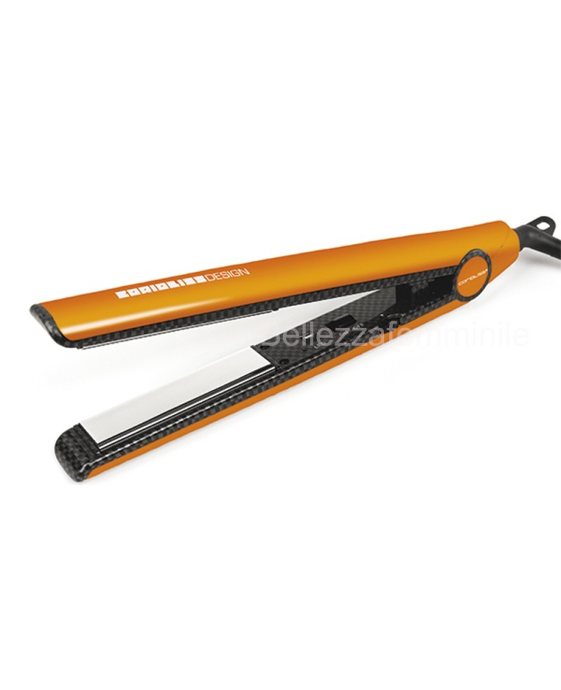 C1 Orange Straight-Curly Hair Straightener