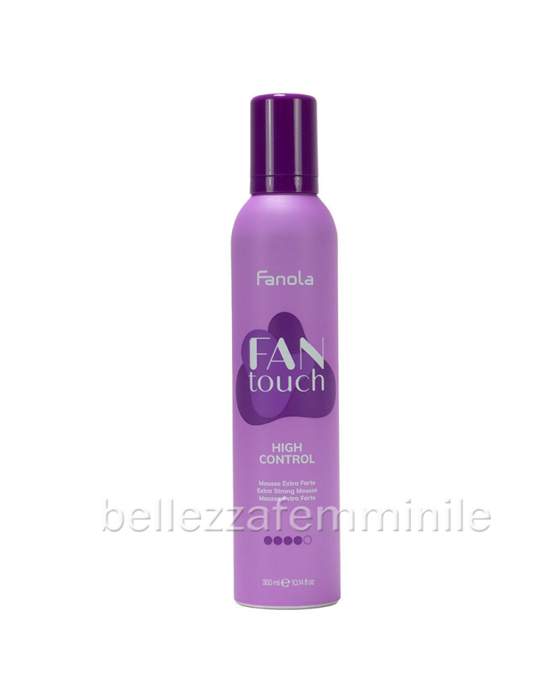 Mousse Capelli Extra Forte Fissa lo styling Mosso-Riccio  Fan Touch Fanola 300ml