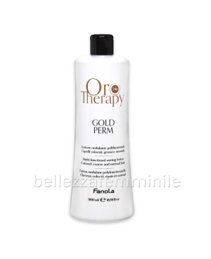 Permanente per Capelli Colorati, grossi e normali Oro Therapy 500ml Fanola