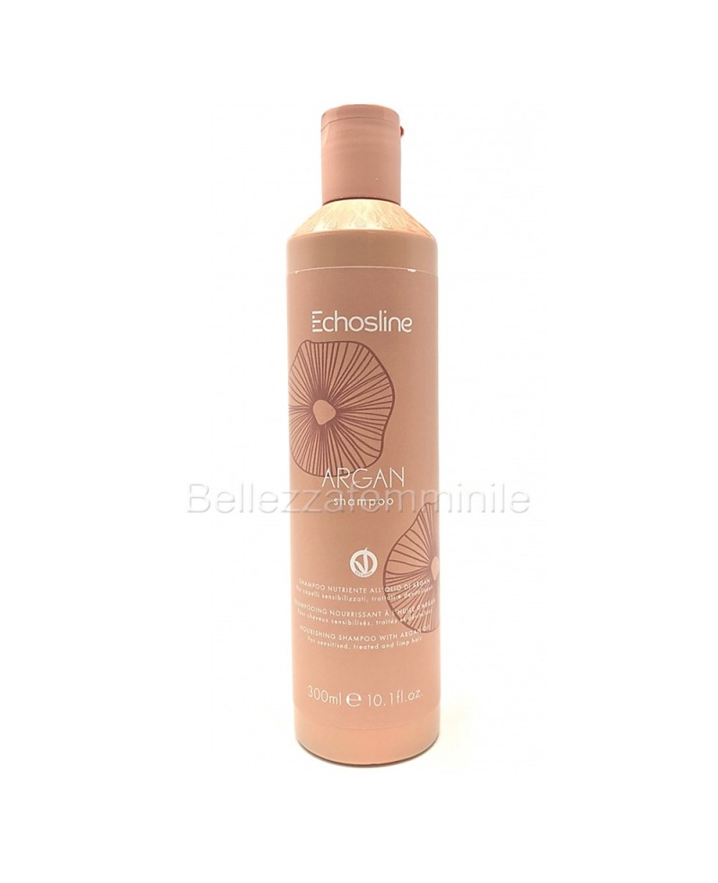 Shampoo per capelli all'olio di argan 300 ml - Echosline Argan VEGAN