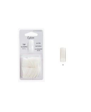 Refill Tip Naturale forma quadra n.4 Estrosa 50 pz cod.7554